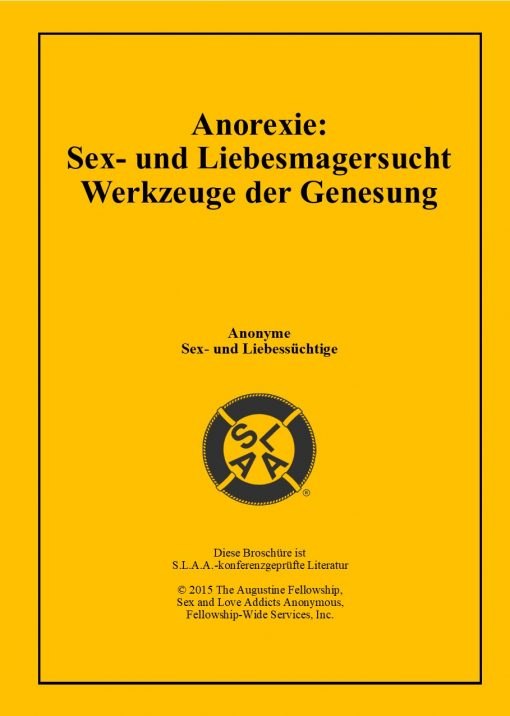Anorexie: Sex- und Liebesmagersucht - Werkzeuge der Genesung