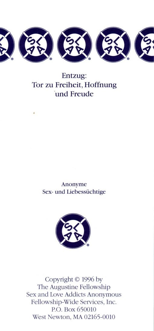 Entzug: Tor zu Freiheit, Hoffnung und Freude