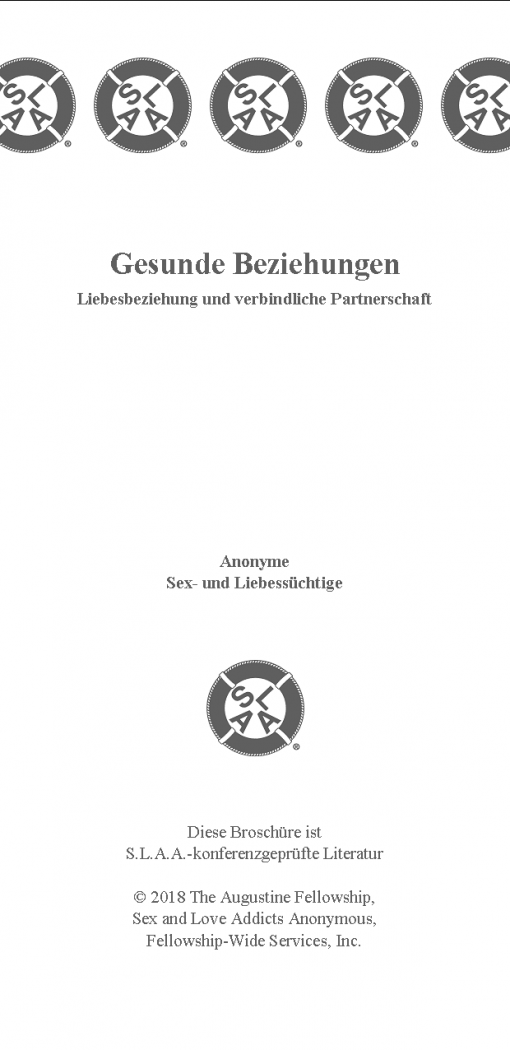 Gesunde Beziehungen