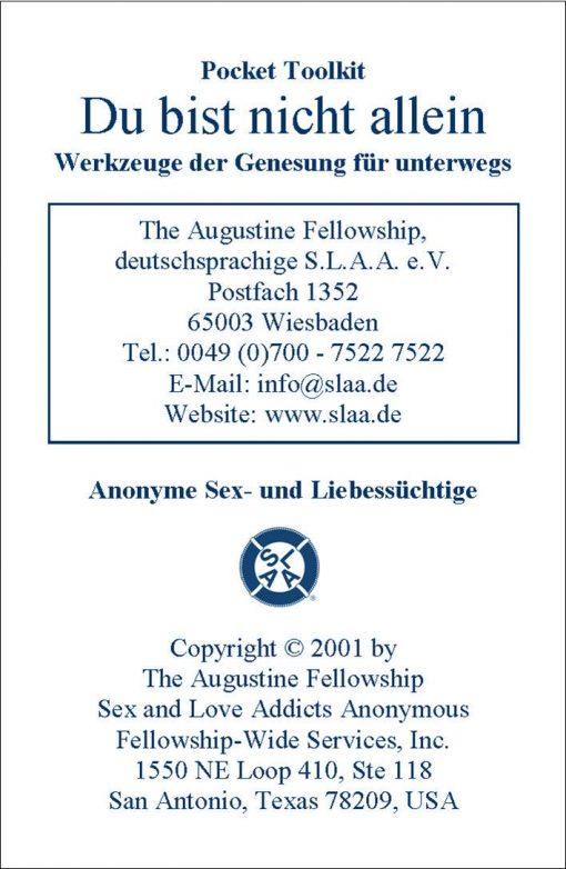 Pocket Toolkit - Du bist nicht allein